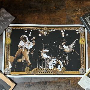 MINT/NM RARE Led Zeppelin Los Angeles Forum 1973 Jame Fortune/Scotty C, 17x27